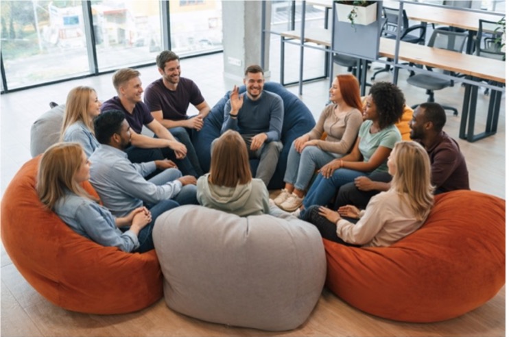 Circle discussion group